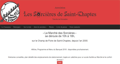 Desktop Screenshot of les-sorcieres-de-st-chaptes.com